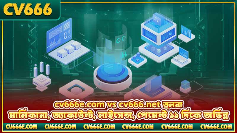 CV666 Net কী - CV666-এর অফিসিয়াল মিরর ডোমেইন গাইড 3 cv666e.com vs cv666.net তুলনা — মালিকানা, অ্যাকাউন্ট, লাইসেন্স, পেমেন্ট ১১ দিকে অভিন্ন