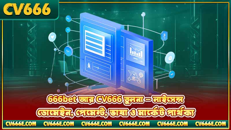 666bet নাকি CV666 - কোনটা আপনি আসলে খুঁজছেন 3 666bet আর CV666 তুলনা — লাইসেন্স, ডোমেইন, পেমেন্ট, ভাষা ও মার্কেট পার্থক্য